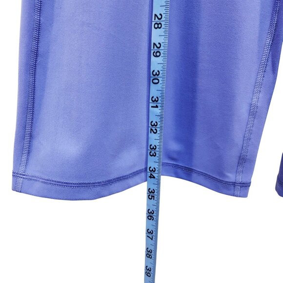 Athleta Womens Elation Wide Crop Pants Size S Purple High Waist - Picture 7 of 11